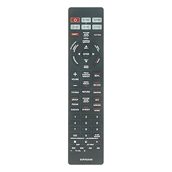 【中古】【未使用】AULCMEET EUR7623X50 交換用リモコン パナソニック DVD/VCR ホームシアターサウンドシステム SA-HT790 SA-HT790V SA-HT790VP SA-HT800 SA-HT800V|AJIMURA-SHOP