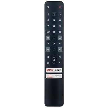 【中古】【未使用】PERFASCIN 06-BTZNYY-MRC901V RC901V FMRC 音声交換リモコン TCL 4K ULTRA HD Smart LED TV 50C725 55C725 65P725 75C725 50C727 55C727 65C727