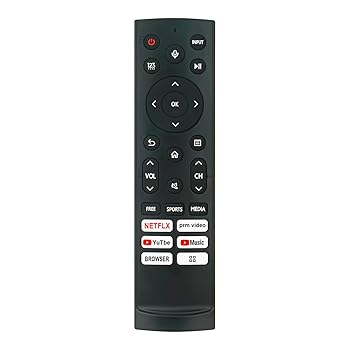 【中古】【未使用】ERF3H90H 交換用音声リモコン Hisense Smart 4K LCD TV対応|AJIMURA-SHOP