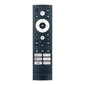 【中古】【未使用】ERF3V90H 音声交換用リモコン Hisense Smart TV 75A65H 75A68H 70A56EUA 75A53FUA 75A62GUA 75U6H 43A65H 75U65H 85U7H バックライト付き