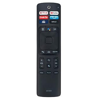 【中古】【未当て嵌める】ERF3R69H 語音取り替えっこ用遠隔操作 Hisense Smart TV 65Q8040E 55Q8050E LC-43N6100 LC-43N7000 LC-50N5000 LC-50N6000 LN-75N8000 50H7GB マイクロホン付き添い人 家電-その他