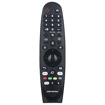【中古】【未使用】AULCMEET 交換用ボイスマジックリモコン MR20GA AKB75855501 LG Smart 4K UHD LED TV 49NANO86UNA 55NANO86UNA 65NANO86UNA 55NANO90UNA 65NANO9