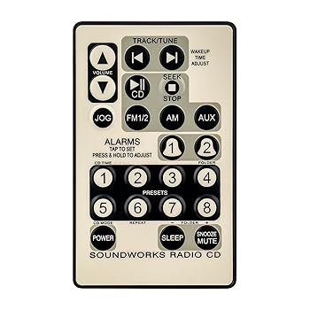 【中古】【未使用】CD740RC交換用リモコン。Cambridge SoundWorksラジオCD 740用。｜AJIMURA-SHOP