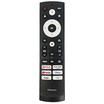 【中古】【未使用】Ceybo オリジナル ERF3AG90H 音声リモコン Hisense ULED VIDAA Smart TV 55U6G 75U6G 43A6Gに対応 ERF3M90H ERF3V90H ERF3S90Hの交換用|AJIMURA-SHOP