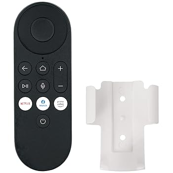 【中古】【未使用】KP45CM 音声交換用リモコン Facebook Portal TV Voice Prjme Video用 壁取り付けブラケット付き