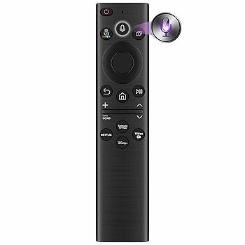 【中古】Samsung TV用交換用リモコン (2025-2018年モデル) 音声コントロール付き - フレームTV、QLED、UHDなどに対応 | Samsungユニバーサルリモコン