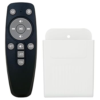 【中古】【未使用】TopvisionサウンドバースピーカーシステムSS03、SS01、SD02用の交換用リモコン、壁掛けブラケット付き。