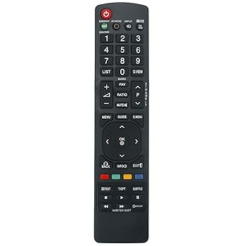 【中古】AKB72915207 遠隔操作 LG TV 22LD350N-ZA 22LD351N-ZB 22LE3300-ZA 22LE3308-ZA 22LE330N-ZA 22LE3310-ZB 22LE331N-ZB 22LE3400-ZA 22LE3408-ZA