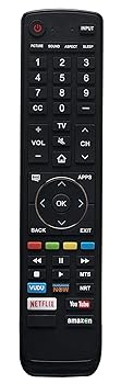 【中古】【未使用】EN3139H 交換用リモコン Hisense Smart LED TV 43H6080E 43H6E 43H8080E 43H8E 49H6080E 49H6E 50H6080E 50H6E 50H80E 50H80E 50H8E 55DU6500 55 5,586円