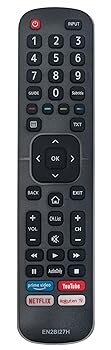 【中古】EN2BI27H 交換用リモコン Hisense TV H43B7500 H50B7500 H55B7500 H65B7500 H75B7510 H43B7300 H50B7300 H55B7300 H65B7300 0 H43 B7100 H50B710
