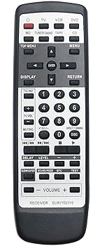 【中古】EUR7702110 取り替えっこ用遠隔操作 パナソニック AV受信システム SA-HE7用 リモコン-TV・オーディオ・カメラ-アクセサリー・部品