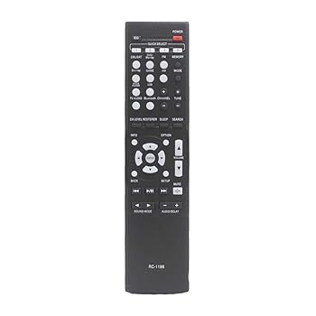 【中古】交換用リモコンは、DenonのRC-1196 RC-1168 RC-1192 RC-1193 AVR-1911 AVR-4310 30701010300AD RC169 307010200AD AVR-X3100 AVR-S900Wに対応。