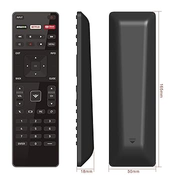 【中古】【未使用】Young XRT122 リモコン 対応機種: VIZIO Smart TV D32-D1 D32H-D1 D32X-D1 D39H-D0 D40-D1 D40U-D1 D55U-D1 D58U-D3 D60-D3 D65U-D2 E32-C1 E32H