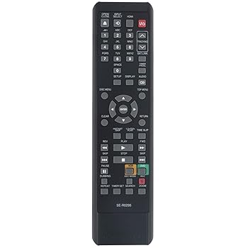 【中古】SE-R0295 取り替えっこ用遠隔操作 東芝ヴィデオディスクリコーダー SER0295 DVR610KU DVR620KU DVR610 DKVR60KU D-VR620 D-VR610 D-VR610KU D-VR620KU