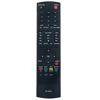 【中古】SE-R0431 リモコン 東芝DVD/VCRプレーヤー BDX2400 BDX2400KU BDX3400 BDX3400KU BDX5400 BDX5400KU BDX5400U BDX6400 BDX6400KU