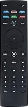 【中古】【未使用】交換用リモコン Vizio Smart TV V405-G9 V405-H19 V405-H9 V505-H9 V585-H11 V605-H3 V655-H9 M65-F0 M65Q7-H1 M706-G3用
