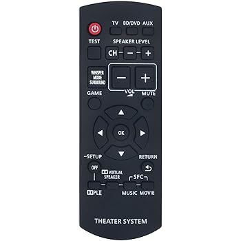 【中古】N2QAYB000417 取り替えっこ用遠隔操作 パナソニックホームシアターオーディオシステム SC-ZT1 SU-ZT1 SC-ZT2 SC-ZT2S SCZT1 SUZT1 SCZT2 SCZT2S