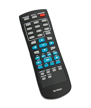 【中古】WINFLIKE SE-R0301 交換用リモコン 東芝 SD-4100 SD-4200 SD-4200KC SD-4200KU SD-K790KU SD-4100KU SD4100 SD4200KC SD4200KU SD4100KU SD410KU｜AJIMURA-SHOP