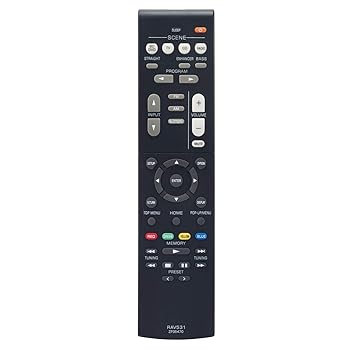【中古】WINFLIKE RAV531 ZP35470 リモコン 交換用 ヤマハ AV レシーバー RAV549 RAV531-ZP35470 RAV531 ZP35470 RX-V379 RX-V383 HTR-3071 HTR-4071 RX-｜AJIMURA-SHOP