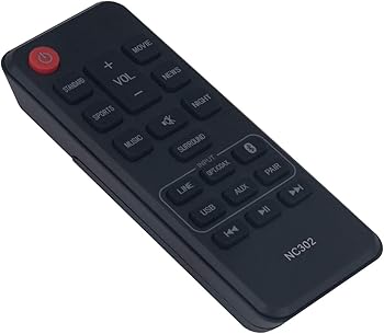 【中古】【未当て嵌める】NC306 遠隔操作 取り替えっこ用 - WINFLIKE NC306UH遠隔操作 Sanyo Soundbar 響き赤ちょうちん FWSB415E-A NC306 NC306UH sub NC302 NC302UH リモート短篇小説