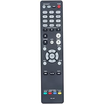 【中古】RC-1167 取り替えっこ用遠隔操作 Denon Integrated Network AV受信システム AVR-1913 AVR-2113CI AVR-2113 AVR-E400 AVR-X2000 Sub RC-1183用