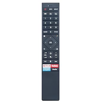 【中古】【未使用】ERF3C70H リモコン交換用 - WINFLIKE ERF3C70H 交換用リモコン Hisense 4K Smart QD ULED TV ERF3C70H HE55A7000EUWTS LEDN55U7QF 55インチ リモ