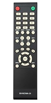 【中古】【未使用】DX-RC5NA-15 交換用リモコン Dynex TV DX-19E310NA15 DX-24E310NA15 DX-32D310NA15 DX-40D510NA15 DX-48D510NA15 DX-50D510NA15 DX-16E用 20NA1|AJIMURA-SHOP
