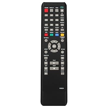 【中古】NB804 交換用リモコン シルバニアDVD Blu-Ray NB500SL9 NB501SL9 NB530SLX NB531SLX RNB501SL9用|AJIMURA-SHOP