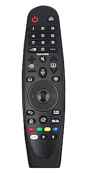 【中古】AN-MR19BA 交換用音声リモコン LG Smart TV 2019年モデル 49UM6900PUA 55UM6900PUA 60UM7100DUA 70UM7170DUA 55UM7200PUA 43UM7100PUA 60UM7200P|AJIMURA-SHOP