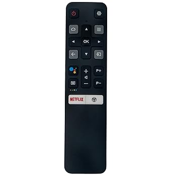 【中古】【未使用】ADRC802V LRC802V RC802V-FUR6 交換用リモコン TCL TV 40A325 40A323 50P8S 65P8S