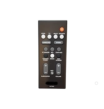 【中古】【未使用】OEM ヤマハ 交換用リモコン ATS1080 ATS-1080 YAS1080 YAS-1080