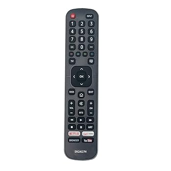 【中古】Allimity EN2人工知能学27H 取り替えっこ用遠隔操作 Hisense TV 60H6E1 60H7408 50CU6000 50DU6070 50H4D 50H5B 50H5C 50H5D H40M3300 H49M2600用