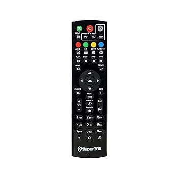 【中古】【未使用】Superbox s1、S2 pro、S3 pro用のオリジナルスーパーボックスリモコン(音声なし)。