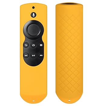 【中古】【未当て嵌める】ケイ素樹脂押しかぶせる Alexa Voice Remote (第1時人と第2時人) Fir TV (2017年版)(第2時人)/Fir TV Stick (第1時人)遠隔操作 - Peitricrog 耐衝撃 保護すること 家電-その他