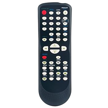 【中古】NB150UD NB150 交換用リモコンコマンダー シルバニアDVD VCRプレーヤー DVC840F DVC840E用