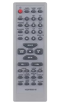 【中古】N2QAYB000142 取り替えっこ用遠隔操作 パナソニック CD ステレオ SC-AK450 SC-AK350 SC-AK250 SA-AK450 SA-AK350 SA-AK250 SB-AK450 SB-AK350 SB-AK250用