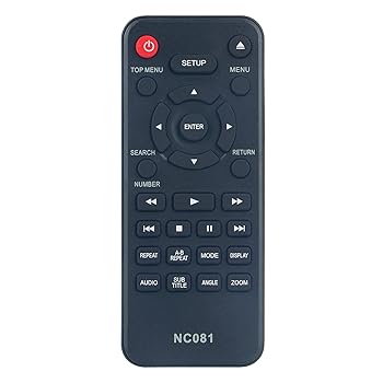 【中古】【未使用】Allimity NC081 NC081UH 交換用リモコン Funai DVDプレーヤー DP100FX5用