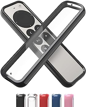 【中古】TotalMount エアリムケース Apple TV遠隔操作用 ? か細い、変わり種黒いこと境界線の外側覆いかぶせる\u0026クリアバックリモートケース 窮まりの落っこちる防御すること