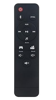 【中古】交換用リモコン Onn Surround Soundbar 100002635 100020788 100024204 100024201 100019624 10008045用