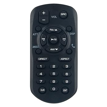 【中古】RM-RK258 交換用リモコン JVCモニターDVDレシーバー用