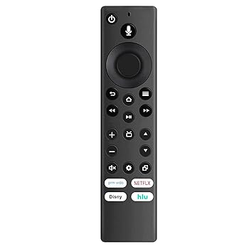 【中古】【未当て嵌める】VINABTY NS-RCFNA-21 CT-RC1US-21 REV E Voice Smart TV Edition 取り替えっこ用遠隔操作 Insignia and Toshiba TV NS-65F501NA22 NS-70F501NA22 NS-43F3