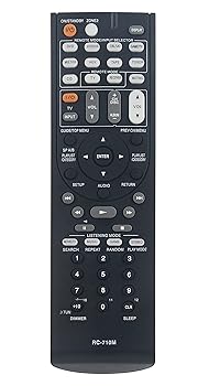 【中古】RC-710M 取り替えっこ用リモート填まる Onkyo AV 受信システム 介護ホーム芝居小屋 HT-S7100 TX-SR606B TX-SR606S TX-SR606