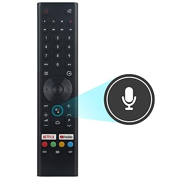 【中古】PERFASCIN 音吐取り替えっこ用遠隔操作 Caixun TV EC43S1A EC50S1A EC55S1A EC75E1A EC65E1A EC43S1UA EC50S1UA Sansui Android TV SMX65E1UAD SMX58F3UA