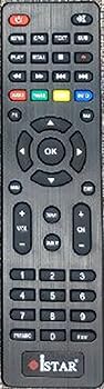 【中古】一般的な交換用リモコン Istar TV A9700 Plus A9000 Plus 6500 1600 Plus Zeed222 Zeed333 A8500 Plus A8000 Plus用