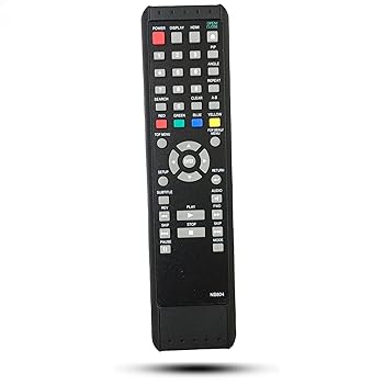 【中古】交換用リモコン NB804 NB804UD シルバニア ブルーレイディスク DVDプレーヤー NB500SL9 NB501SL9 NB530SLX NB531SLX NB500MS9 NB500MG9 NB812UD