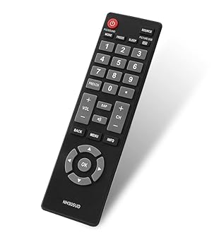 【中古】【未使用】交換用リモコン Emerson TV LF501EM4 LF501EM4F LF501EM5F LF501EM6F LC320EM3FA LF461EM4 LF461EM4A LF402EM6 LF402EM6F LF501EM4A Funai LF320|AJIMURA-SHOP