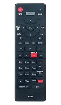 【中古】NC266 NC266UH 取り替えっこ用遠隔操作 Magnavox ヴィデオディスクリコーダー MDR868H MDR867H MDR865H MDR868H/F7 MDR865H/F7 MDR867H/F7 MDR515H/F7 固定ディスク DVR/ヴィデオディスクレコ
