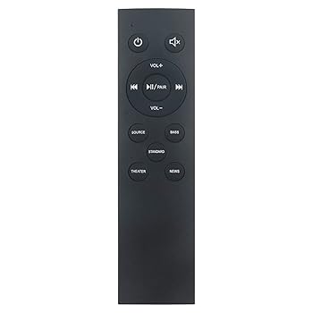 【中古】【未当て嵌める】ECONTROLLY NS-HTSB22 取り替えっこ用遠隔操作 Insignia Sound Bar用