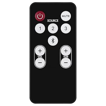 【中古】Beyution RE15031 交換用サラウンドバーリモコン Polk Audio SurroundBar 5000 3000 6500BT 6500 6000 2000 4000 9000 SB5000IHT IHT3000 インス|AJIMURA-SHOP