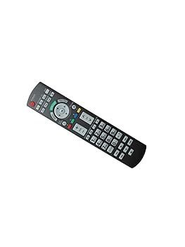 【中古】【未当て嵌める】ユニバーサル取り替えっこ用のリモート・抑えつけるPanasonic th-50phd6 th-37pwd6 eur646525 eur646529 Viera LCD LED血しょう高品位テレビ TV